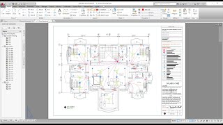 AutoCAD Electrical Drawing [upl. by Yank651]