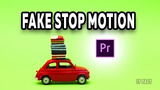 Convert Your Normal Video Into STOP MOTION  Premiere Pro 2021 [upl. by Arissa]