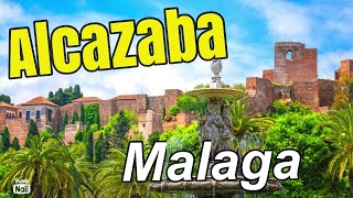 Alcazaba MALAGA virtual walking tour 🇪🇸winter 2024 Spain [upl. by Eicart]