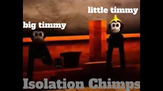 This gorilla tag fan game is SCARY… Isolation Chimps [upl. by Adniled]