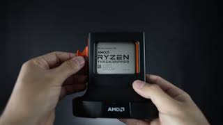 AMD Threadripper 3990X Unboxing [upl. by Bromley907]