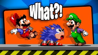 Mario amp Luigi in Sonic USB  Sonic USB NEW Update [upl. by Peednus854]