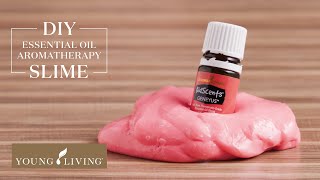 DIY Essential Oil Aromatherapy Slime  Young Living Essential Oils [upl. by Mendel]