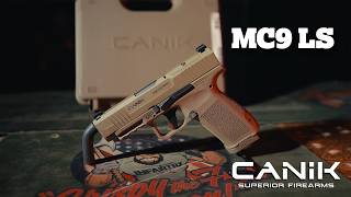 The NEW Micro Compact 9MM  CANIK MC9 LS [upl. by Aenitsirhc]