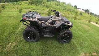 22 POLARIS SPORTSMAN 850 ULTIMATE TRAIL EDITION CAMO IAN [upl. by Circosta]