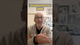 Changement de nom 😱 humour comique rire drôle changerdenom changementdenom [upl. by Armmat]