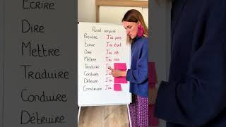 Voici quelques verbes importants au passé composé 🇫🇷 frenchlanguage france language [upl. by Riamo]