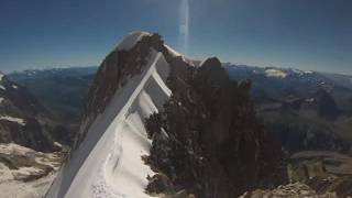 Cresta di Peuterey  Monte Bianco [upl. by Dorej]