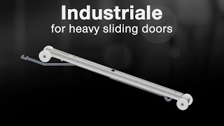 “Industriale“ for heavy sliding doors [upl. by Eachern]