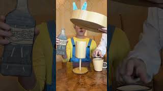 METHOD FOR SUPERIORLY POURING DRINK INTO CARDBOARD GLASS！asmr [upl. by Serena]