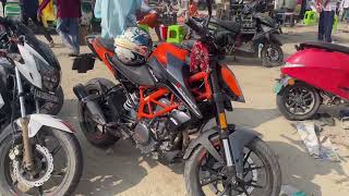 Aj katik purnima ke din apni Optimus rate me phas gayi or bura gire bike se minivlog vlogdailyvlo [upl. by Lattonia]