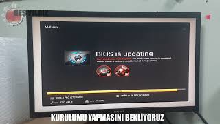 MSI PRO X570A PRO ANAKARTINA BİOS GUNCELLEMESİ [upl. by Gasparo906]