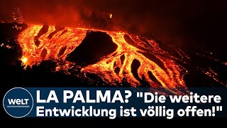 VULKANAUSBRUCH AUF LA PALMA Sorge auf Kanareninsel quotDie weitere Entwicklung ist noch völlig offenquot [upl. by Delanie]