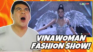 ATEBANG REACTION  WOW VINAWOMAN FASHION SHOW MISS UNIVERSE VIETNAM TOP 71 [upl. by Corrine]