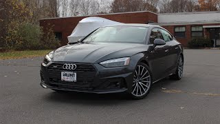 2022 Audi A5 Sportback 40 Premium Plus  Features Review amp POV Road Test [upl. by Notselrahc]