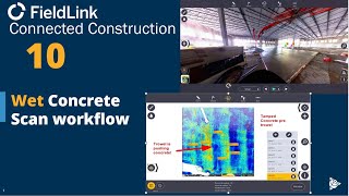 FieldLink Tip10 Wet Concrete Scanning [upl. by Akinhoj]