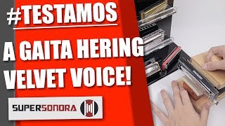 TESTAMOS A GAITA DE BOCA HERING VELVET VOICE CROMATIC 1148  DÓ  SUPER SONORA [upl. by Ellenrad]