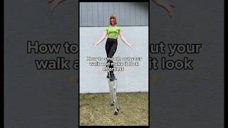 How to make stilt walking look easy ✨ stiltwalkinglessons howto tips floridaentertainment [upl. by Nylhtiak953]