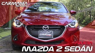 Mazda 2 Sedán a prueba  CarManía 2019 [upl. by Nrevel]