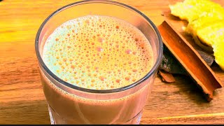 Ginger cinnamon tea  karak tea recipe  milk tea  adrak wali chai  best ginger tea recipe [upl. by Niwled]