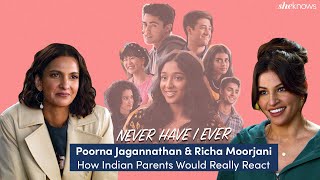 quotNever Have I Everquot Poorna Jagannathan amp Richa Moorjani on Who Devi Really Belongs With  Season 3 [upl. by Hillell60]