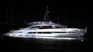 2024 Pershing 116 GTX  2023 World Yachts Trophies Yacht Parade  Cannes France [upl. by Shayn]