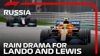 FULL RADIO Hamilton And Norris Dramatic Final Laps At Sochi  2021 Russian Grand Prix [upl. by Kepner506]