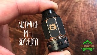 Nicomore M1 RDARDTA Review [upl. by Jordanson169]