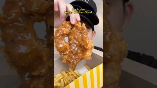 Makan crispy chicken steak 5 kali suap [upl. by Oiznun117]