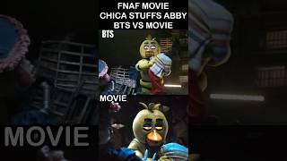 FNaF MOVIE Chica Stuffs Abby Behind The Scenes Vs Movie  FNaF Movie 2 Not For Kids [upl. by Gaven]