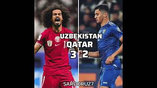 Biroz omadimiz kelmadi Qatar vs Uzbekistan 3  2 qatar uzbekistan SardorUz7 [upl. by Uaeb]