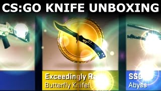 CSGO  Quest for BUTTERFLY KNIFE 2 [upl. by Moncear939]