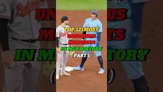 TOP 10 MOST UNSERIOUS MOMENTS IN THE MLB  Part 1 baseball baseballclassic mlb [upl. by Suiravad]