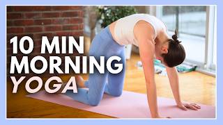 10 min Morning Yoga Stretch  The BEST Way to Start Your Day [upl. by Ileek]