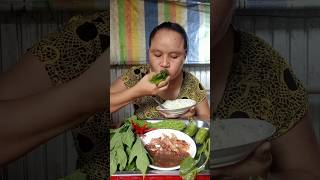 delicious green papaya leaf vegetable shorts Thi ĐảM28 [upl. by Januisz]