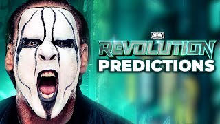 AEW Revolution 2024 Predictions [upl. by Cade633]