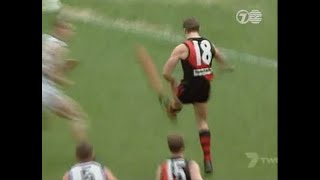 Essendon Highlights  Rd 17 1999 v Kangaroos [upl. by Ardnola]