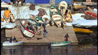 Warren Millers Film Crew Observes Greenland from Above [upl. by Velvet]