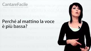 Perché al mattino la voce è più bassa  Domande sul Canto 18 [upl. by Faulkner983]