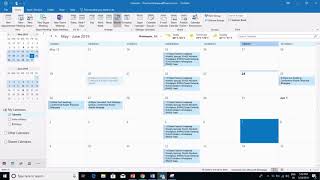 How to use Room Booking feature of Calendar in Outlook [upl. by Ainelec]