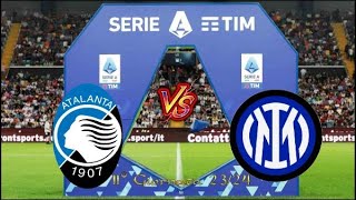 ATALANTA vs INTER  Serie A  11° Giornata  live livestream [upl. by Agate]