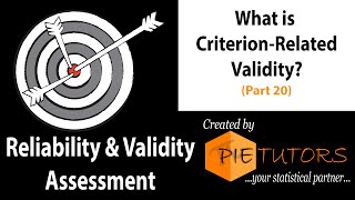 What is Criterion Related Validity Part 20 of the Course  wwwpietutorscom [upl. by Nagrom]