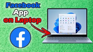 How to Download Facebook App on Windows Laptop  Full Guide 2024 [upl. by Ecile]