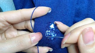 How to Fix Different Types of Holes in Knitwear [upl. by Bocock44]