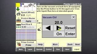 Calibrating Liquid Fertilizer SystemPlanter [upl. by Lesirg]