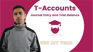 Journal Entry TAccount and Trial Balance Explained in Nepali  BBS 1st year  Accountancy [upl. by Punke]