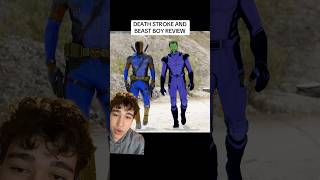 DEATHSTROKE AND BEAST BOY REVIEW [upl. by Kcirre]