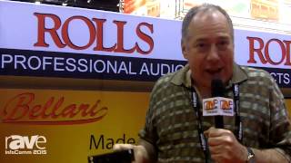 InfoComm 2015 Rolls Exhibits Promatch TwoWay Stereo Converter [upl. by Jezebel562]