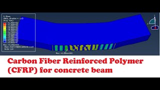 Carbon Fiber Reinforced Polymer for Concrete beam [upl. by Blockus]