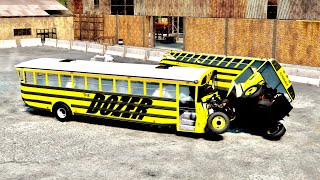 BeamNG Demolition Derby School Buses [upl. by Tyson600]